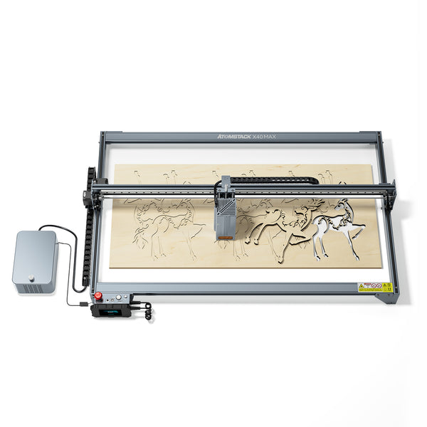 ATOMSTACK X40 MAX 210W Machine de gravure et de découpe laser de qualité professionnelle