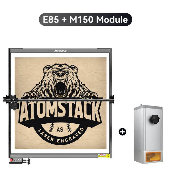 Atomstack Kit d'extension de la zone de travail E85 850*800mm + Atomstack M150/ M100/ M50 Module laser
