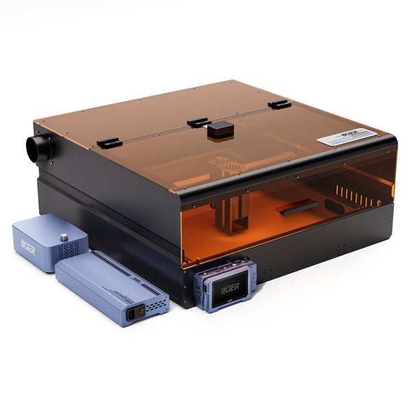 iKier K1 Pro Max 70W Combo : Découpeur laser à diodes à commutation de puissance et fermé