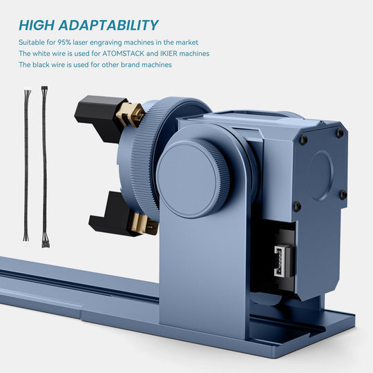 iKier R1 Mandrin rotatif multifonction pour graveur laser